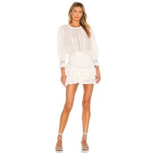 LoveShackFancy Lorelei Dress Ivory